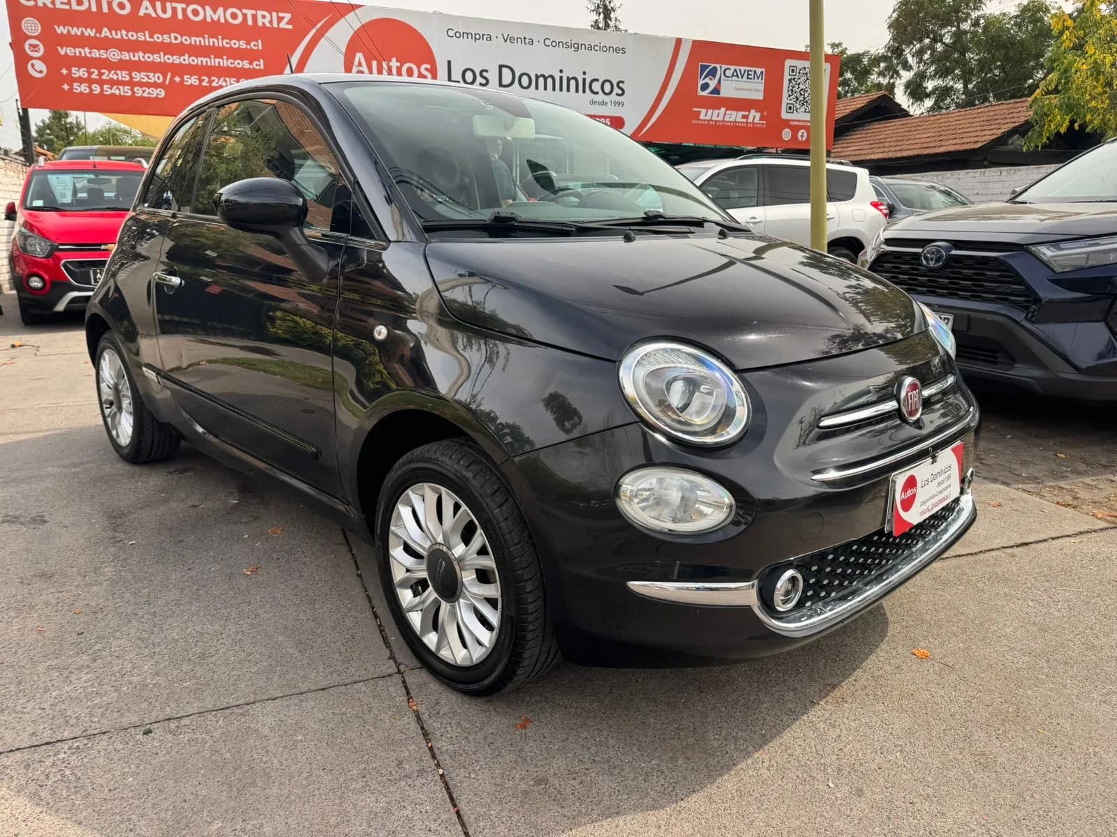 FIAT 500 LOUGE 1.4 AUT vista 1