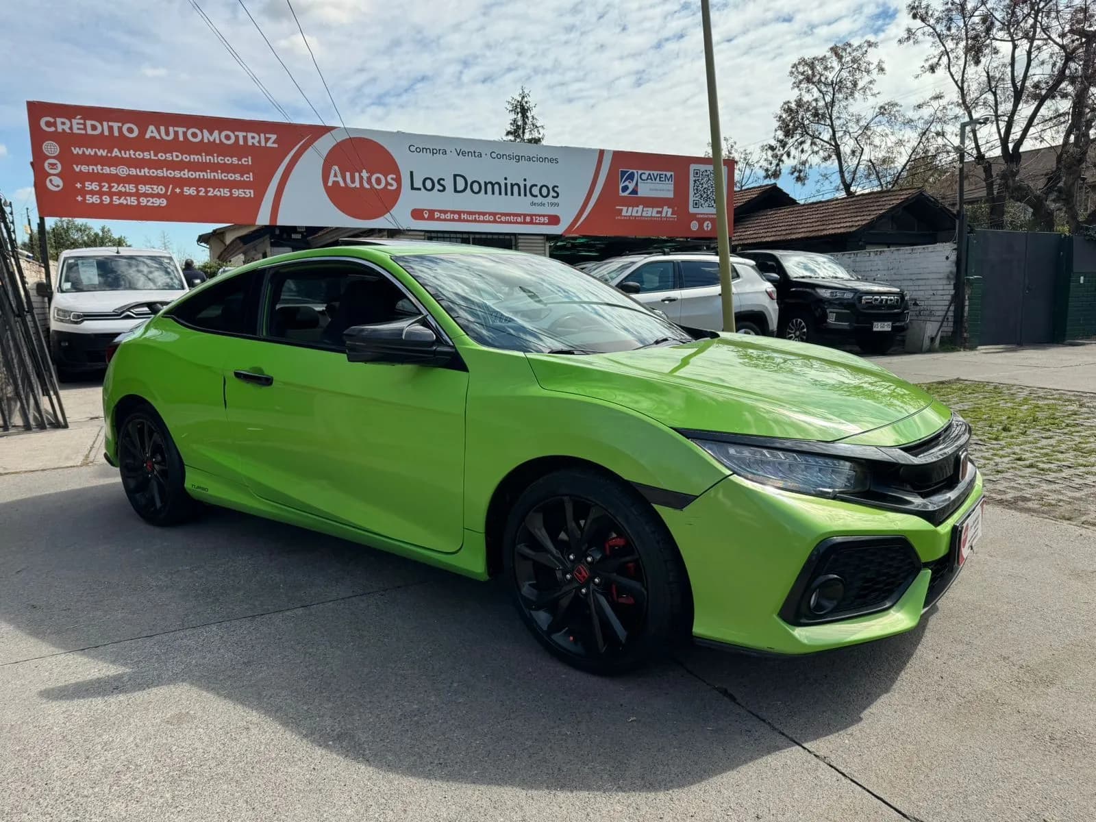 HONDA HONDA - CIVIC - SI 1.5 TURBO MEC FULL CUERO TECHO CARPLAY VER EN LAS CONDES vista 1