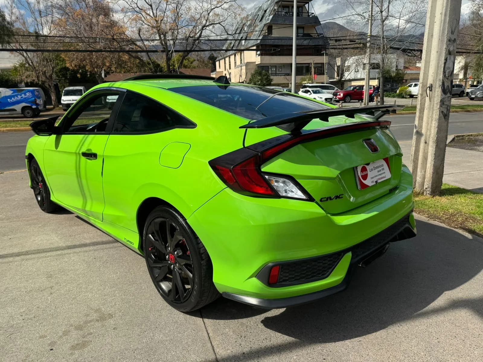 HONDA HONDA - CIVIC - SI 1.5 TURBO MEC FULL CUERO TECHO CARPLAY VER EN LAS CONDES vista 5