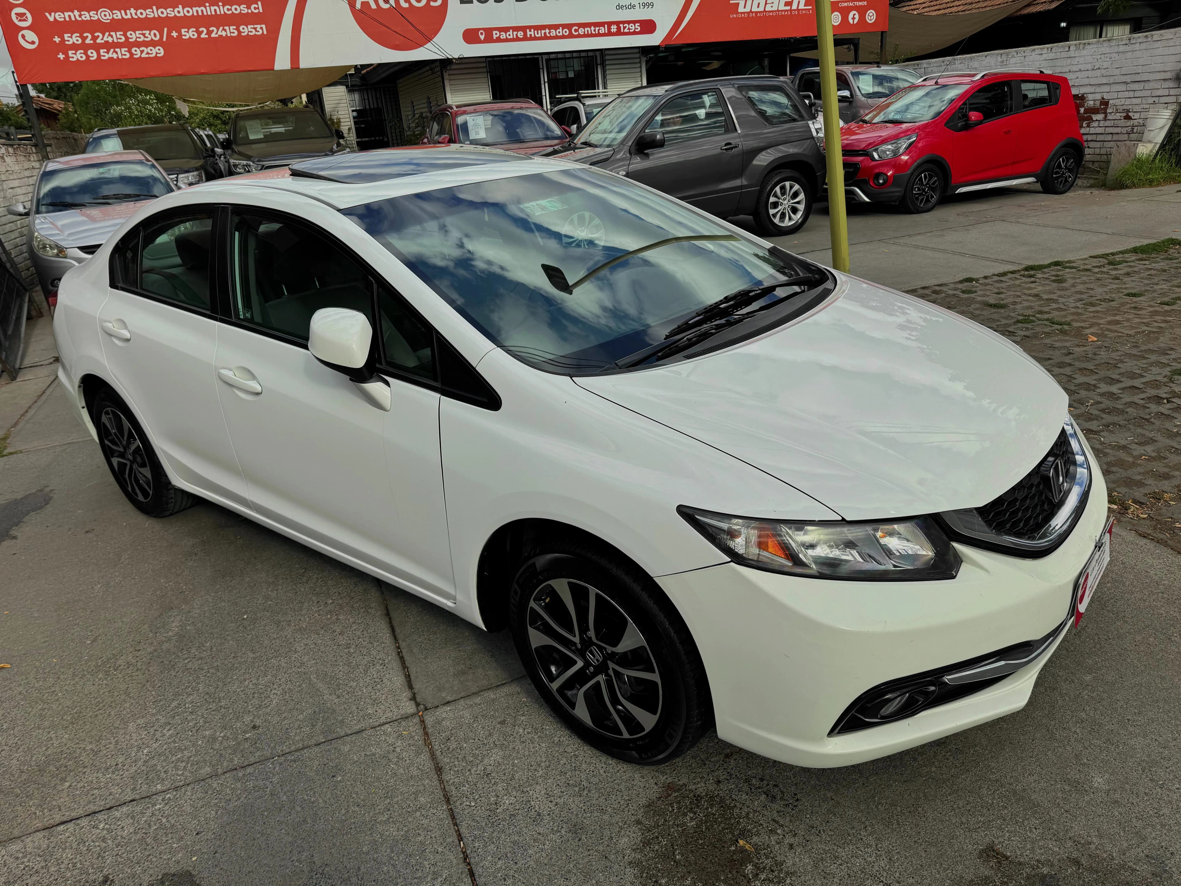 HONDA CIVIC EXL 1.8 AUTOMATICO TECHO vista 3