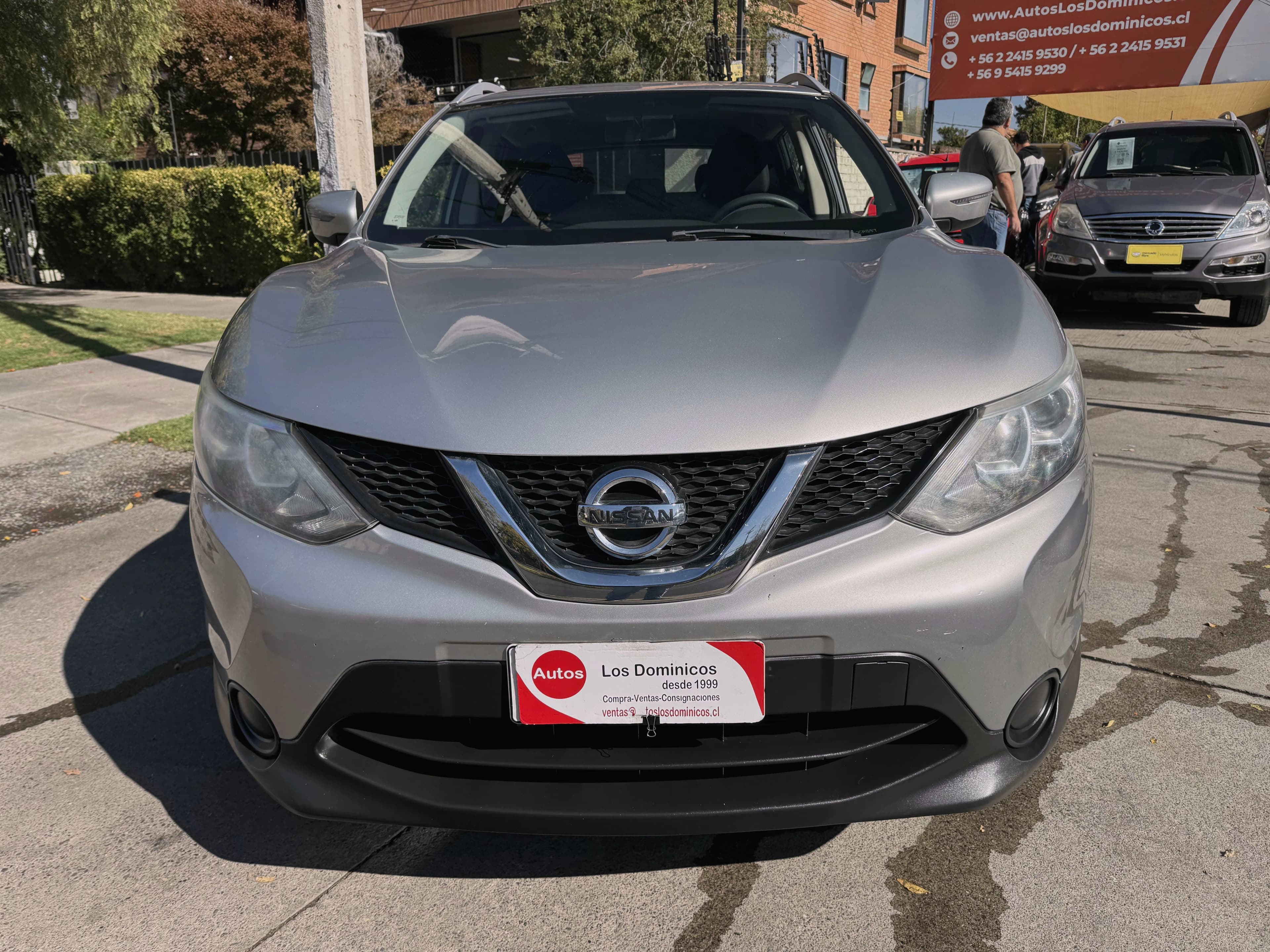 Nissan QASHQAI SENSE 2.0 MEC UNICO DUEÑO SOLO 77.000KM vista 3