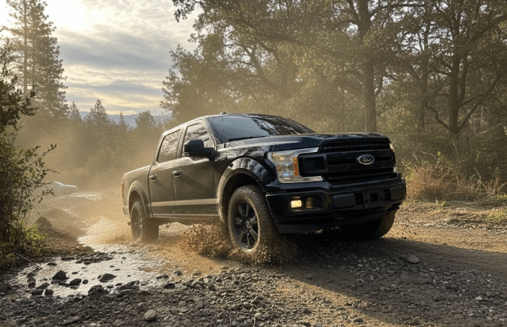 Ford F-150 en camino off-road