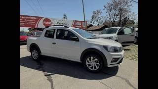 VOLKSWAGEN VOLKSWAGEN - SAVEIRO - CONFORTLINE 1.6 MEC SOLO 41.000 KM FULL CARPLAY AIRE AIRBAG VER EN LAS CONDES vista 2
